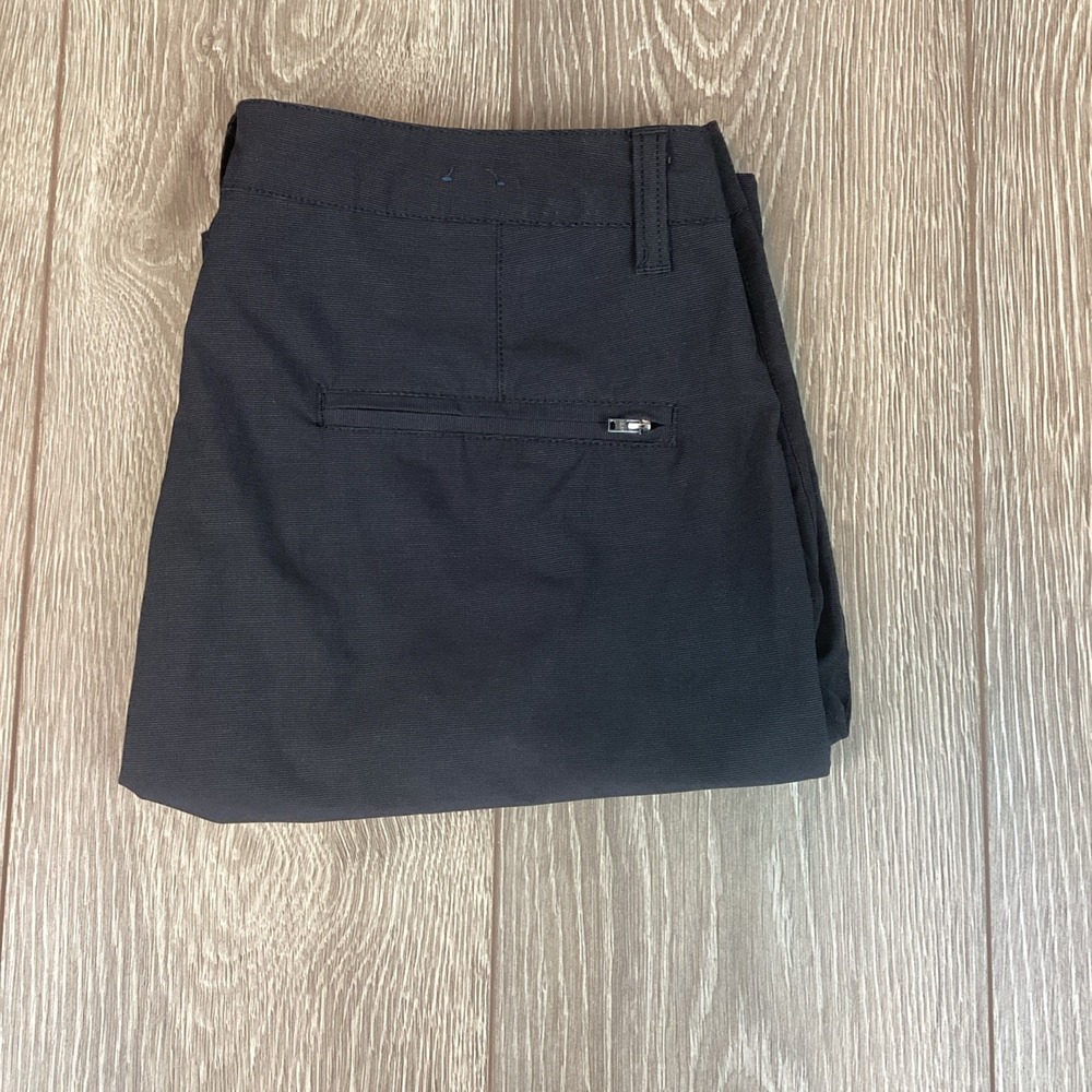 BKE Hybrid Black Athletic Fit Shorts‎ Men's Golf Active Bottoms Pockets FLAW